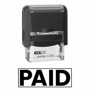 "PAID" Office Stamp