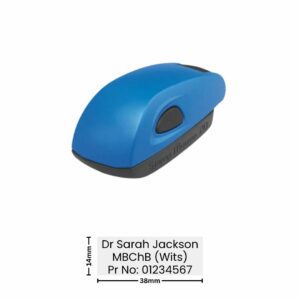 Customisable 3-Line Doctor’s Mouse Stamp