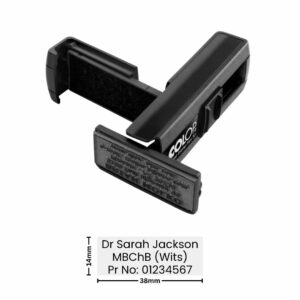Customisable 3-Line Doctor’s Pocket Stamp