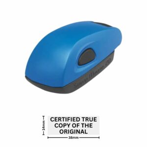 "CERTIFIED TRUE COPY" Legal Mouse Stamp
