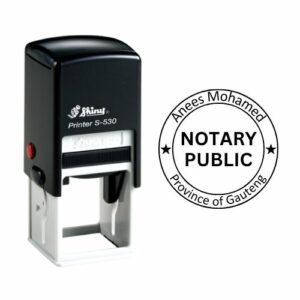 Notary Stamp - 32x32mm
